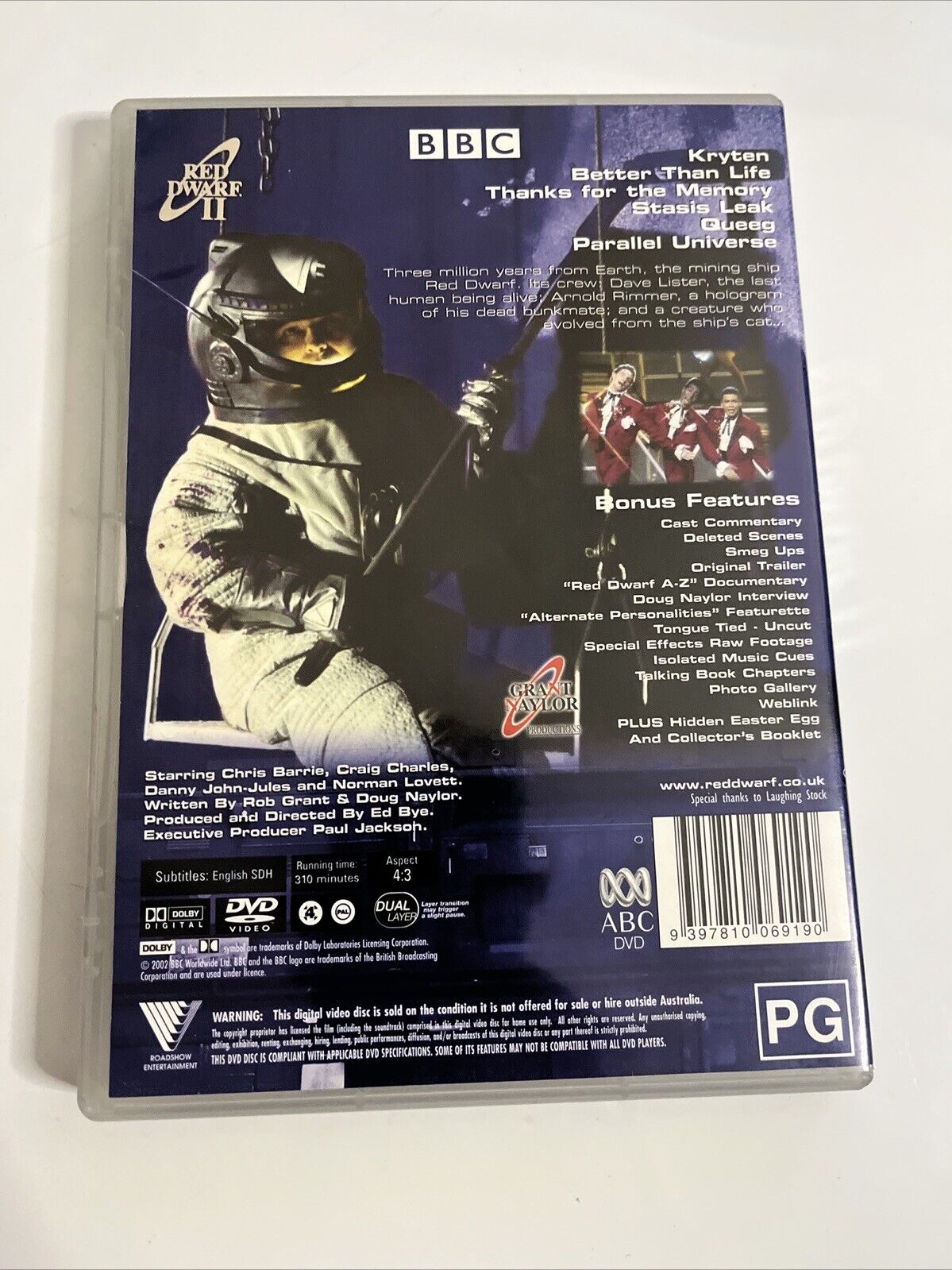 Red Dwarf : Series 2 (DVD, 1988, 2-Disc Set) BBC Comedy Region 4