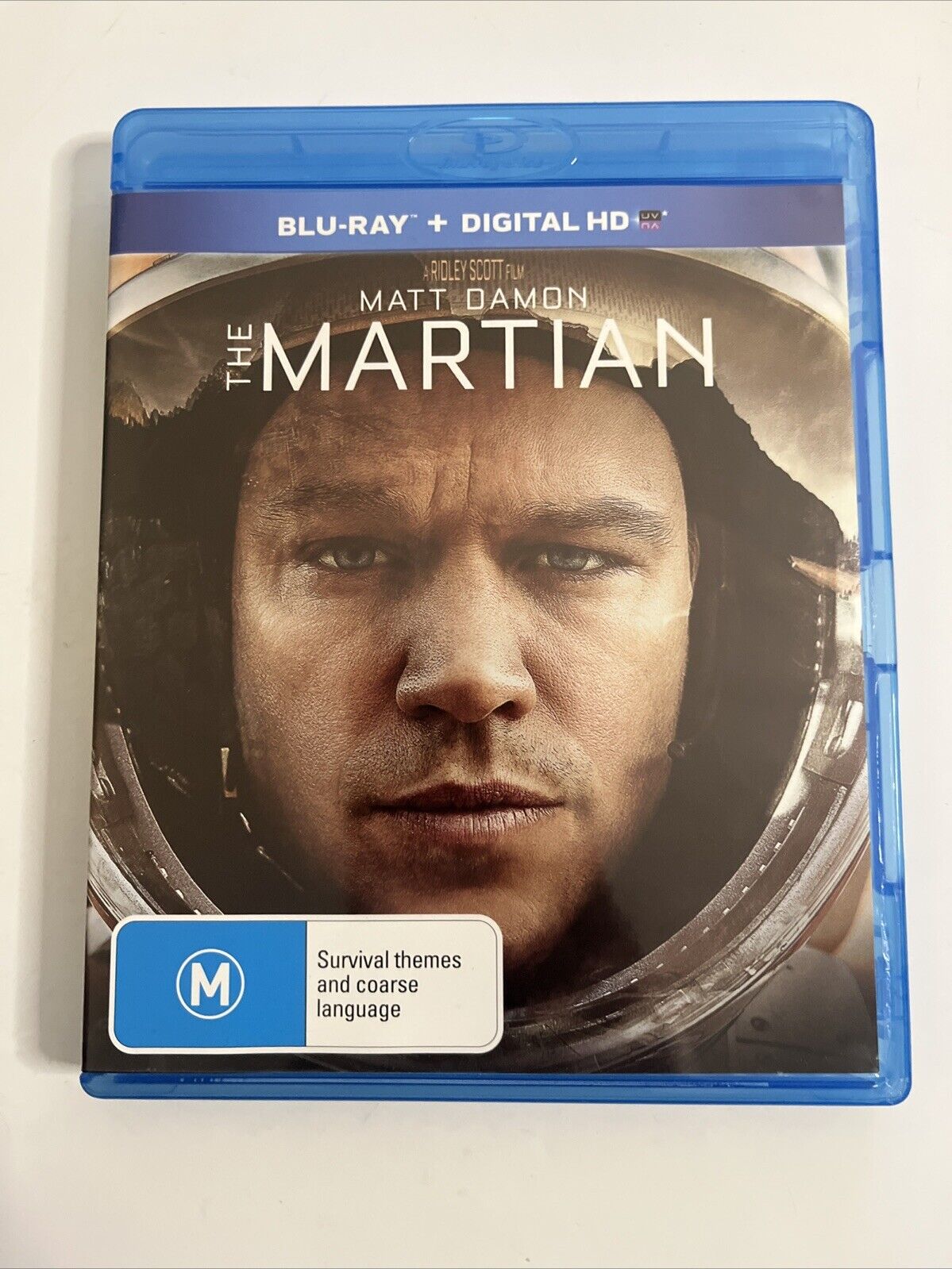 The Martian (Blu-ray, 2014) Matt Damon Region B
