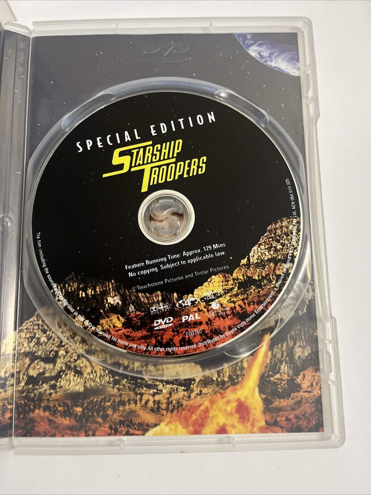 Starship Troopers Special Edition (DVD, 1997) Casper Van Dien, Denise Richards