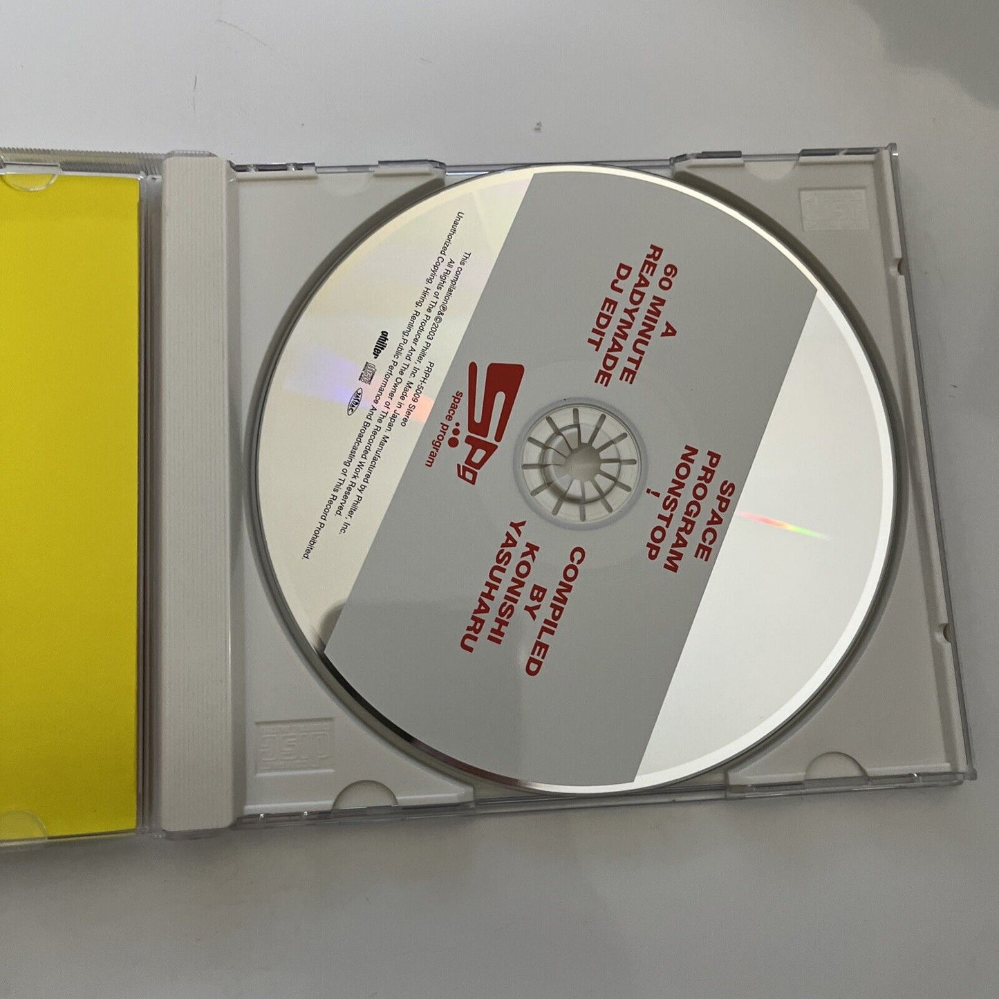 Konishi Yasuharu – Space Program Nonstop (CD, 2003) Obi Japan Album