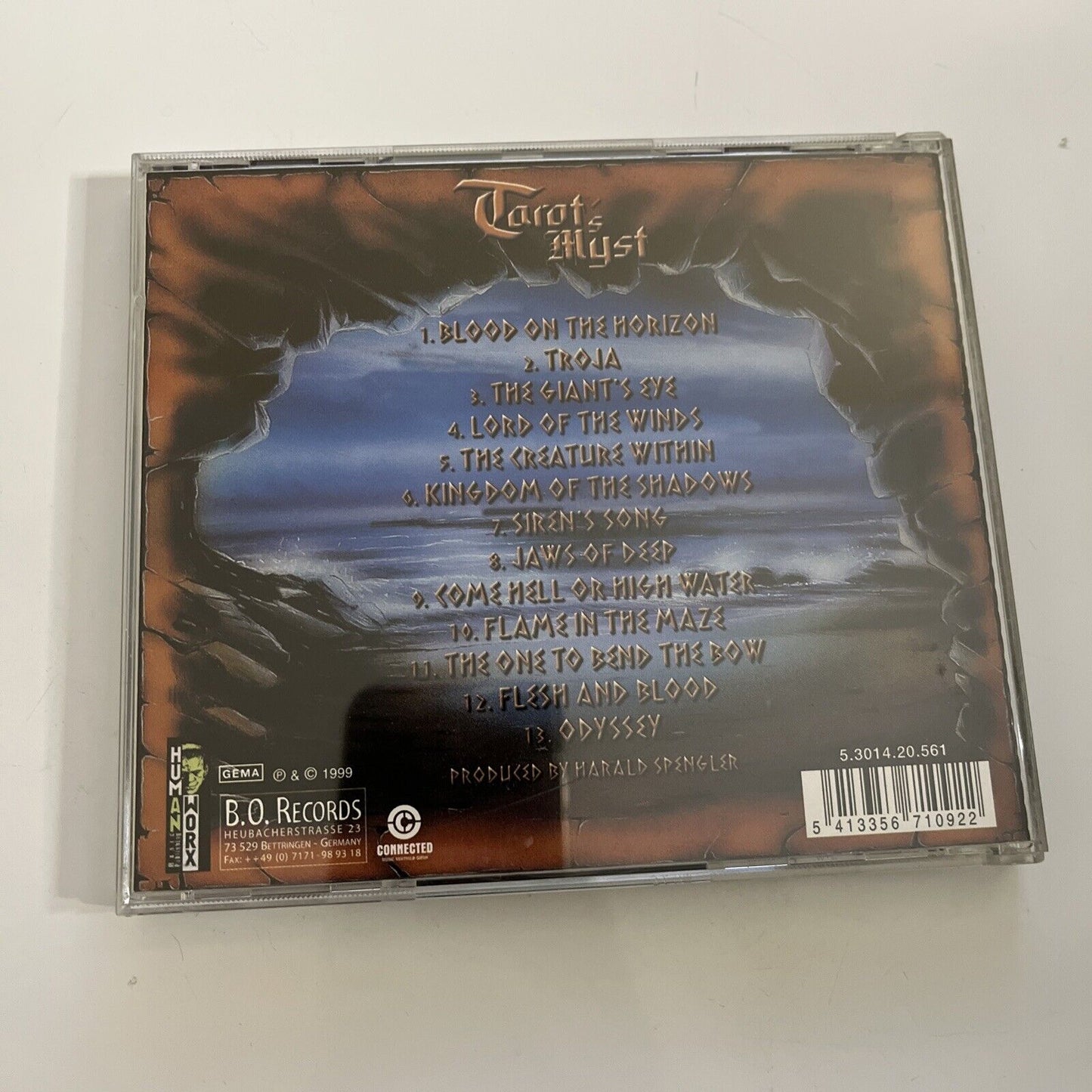 Tarot's Myst – Odyssey (CD, 1999) Promo Album