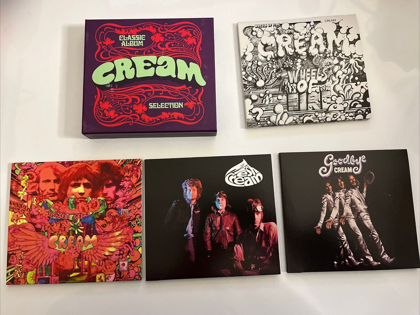 Classic Album Selection Box Set by Cream (CD, 2016, 4-Disc Set) Polydor