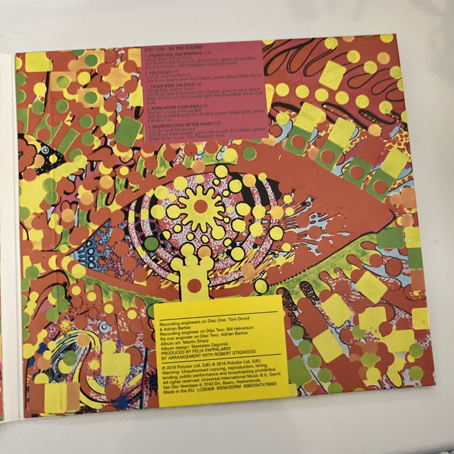 Classic Album Selection Box Set by Cream (CD, 2016, 4-Disc Set) Polydor