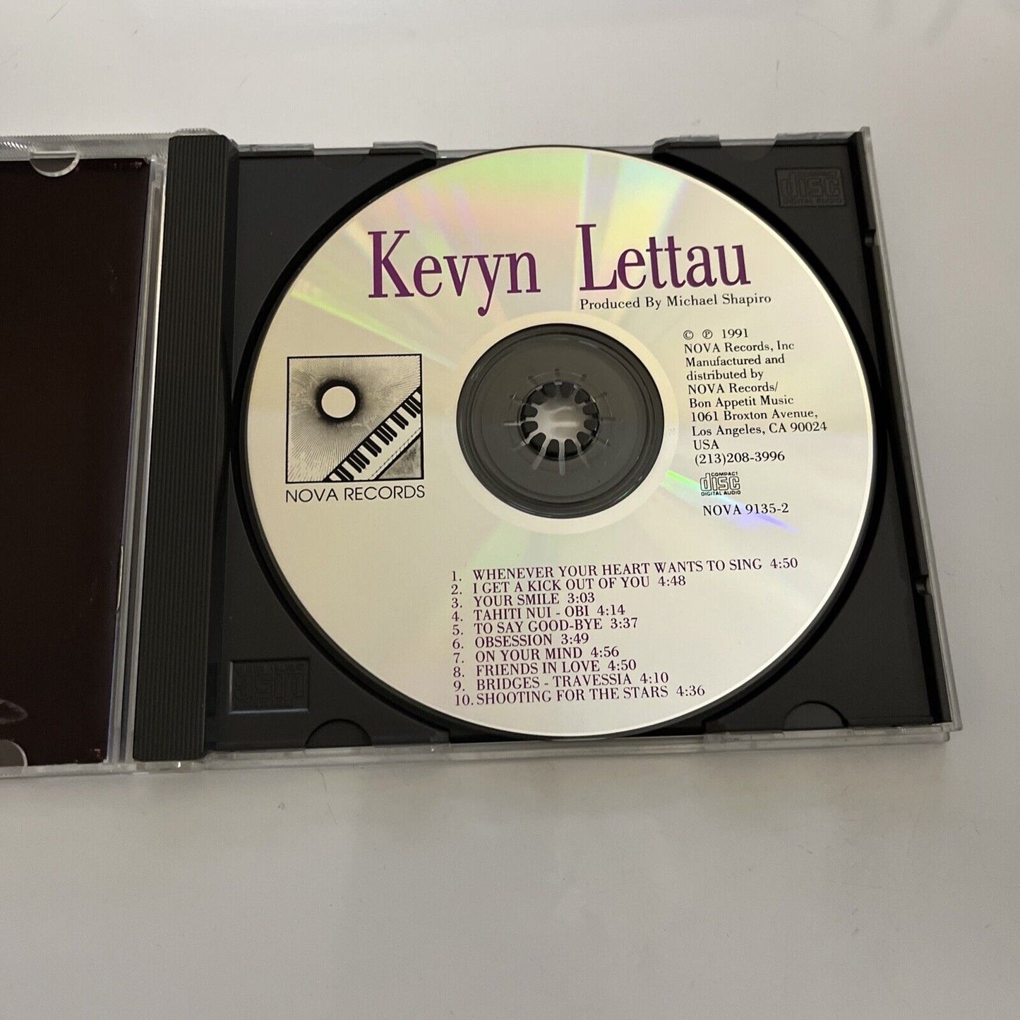 Kevyn Lettau by Kevyn Lettau (CD, 1992)