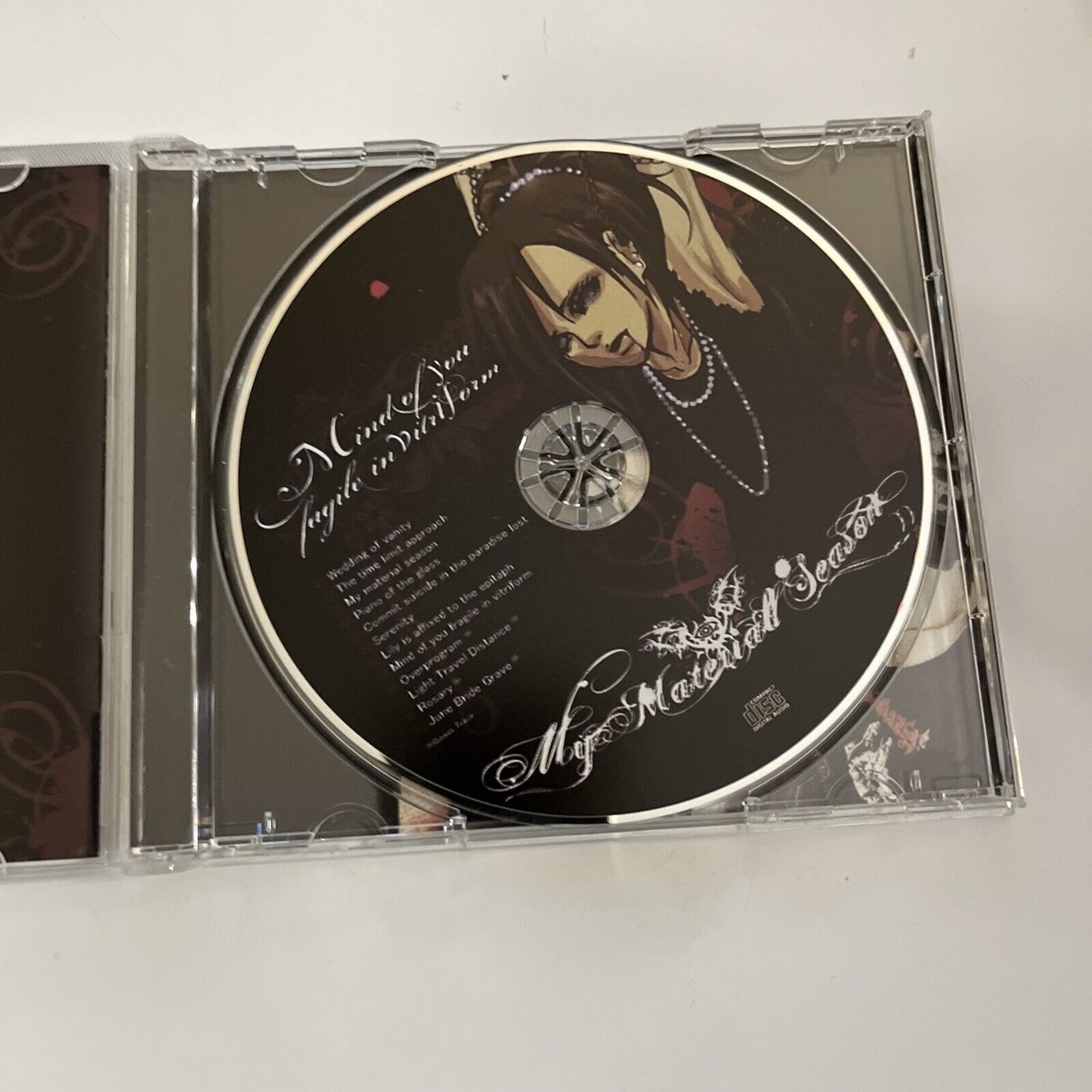 My Material Season – Mind Of You Fragile In Vitriform CD 2012 Obi Japan LOCD-056