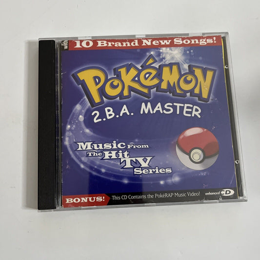 Pokemon 2.B.A Master : Music from TV Series (CD, 1999) Album