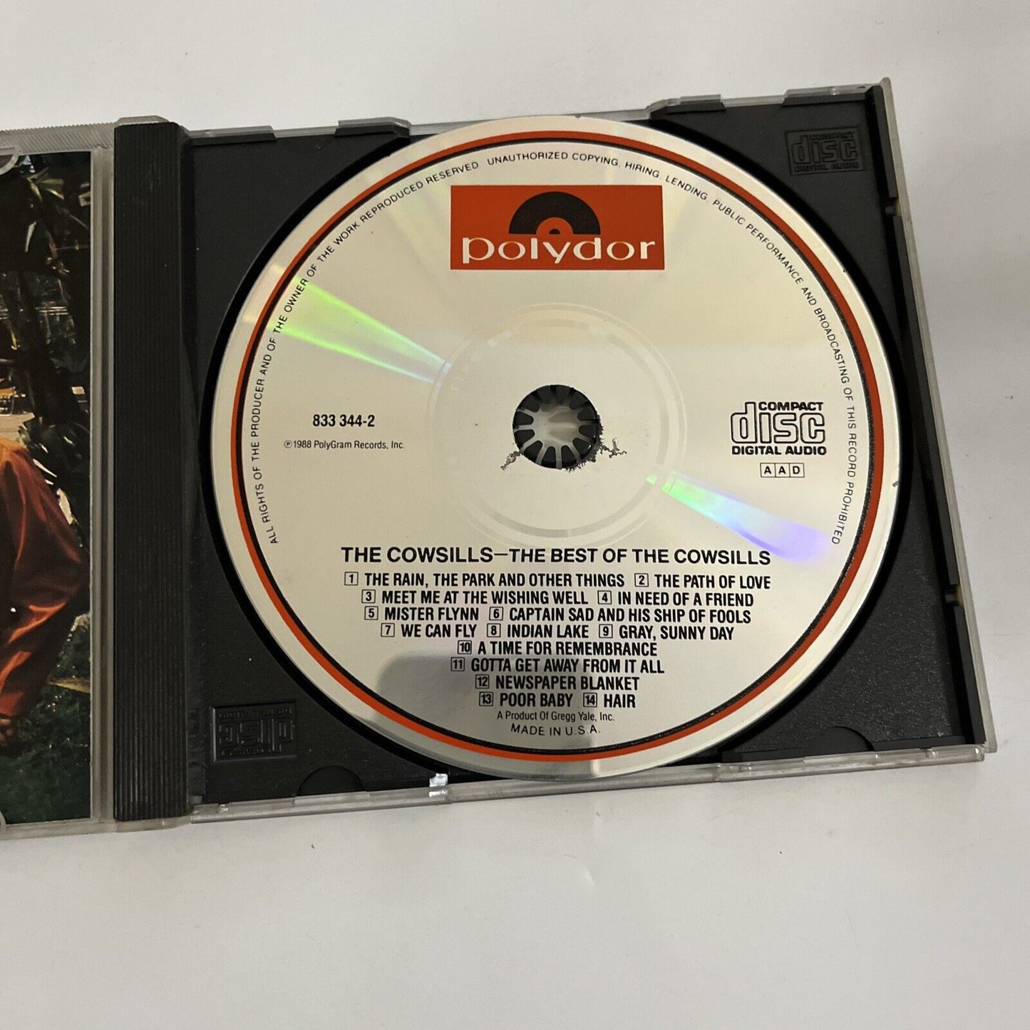 Best of the Cowsills by The Cowsills (CD, 1988) Album Polydor