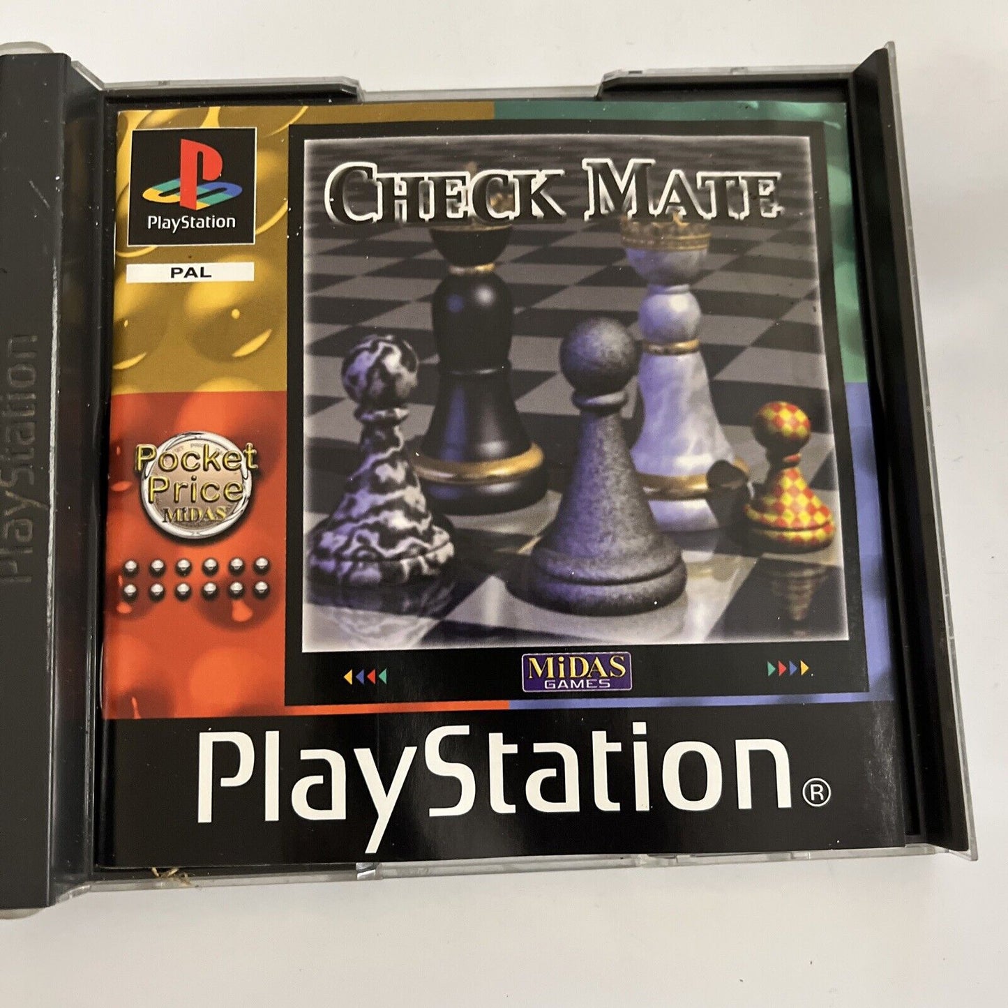 Checkmate PS1 Sony PlayStation 1 PAL Chess 2001 Game Complete