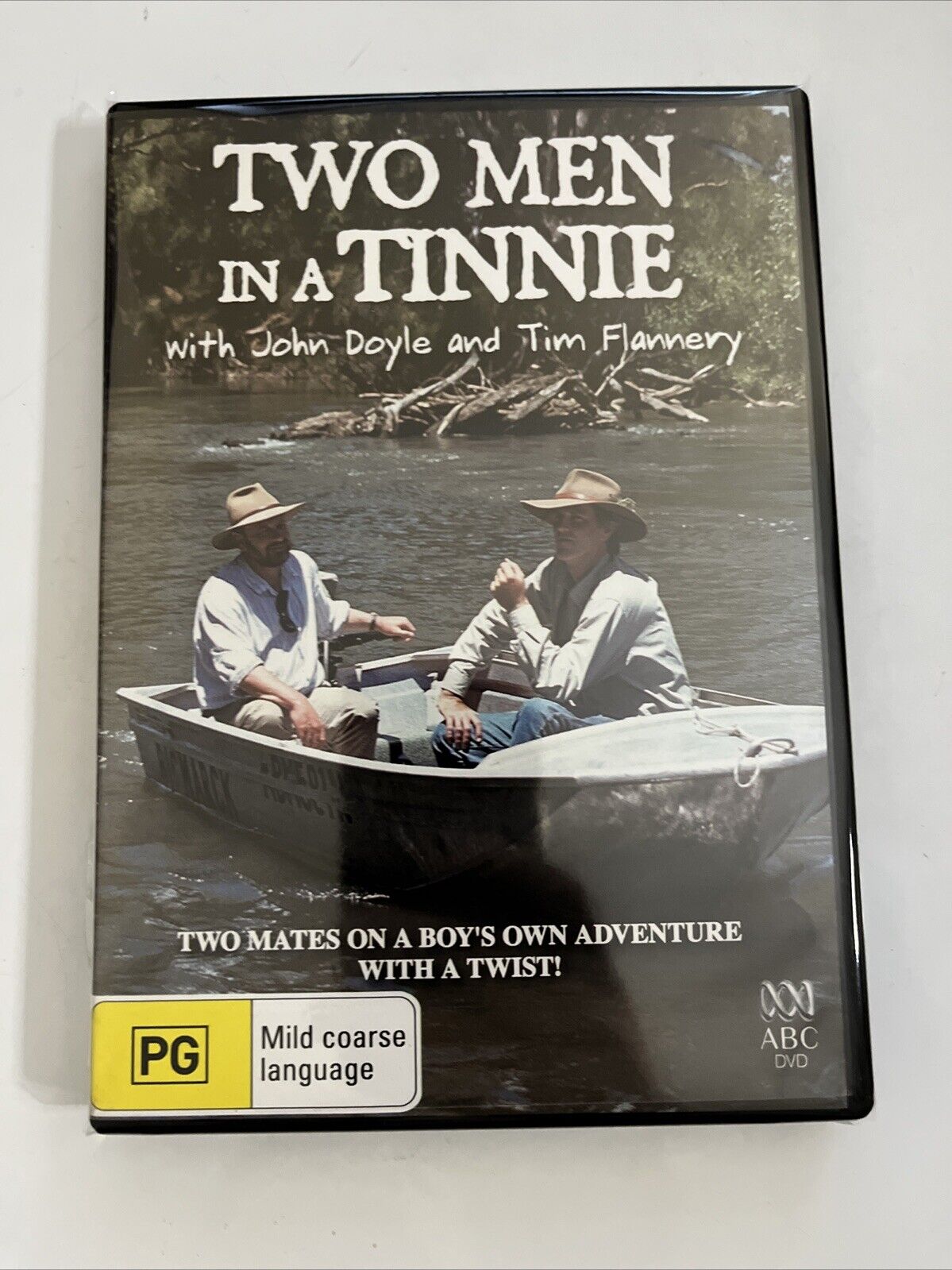 Two Men In A Tinnie with John Doyle and Tim Flannery (DVD, 2005)  Region 4  NEW