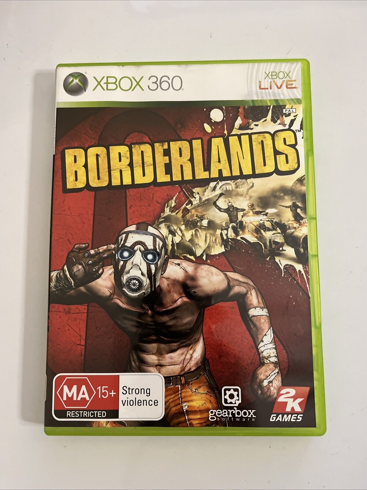Borderlands Microsoft XBOX 360 PAL FPS Shooter 2009 Game