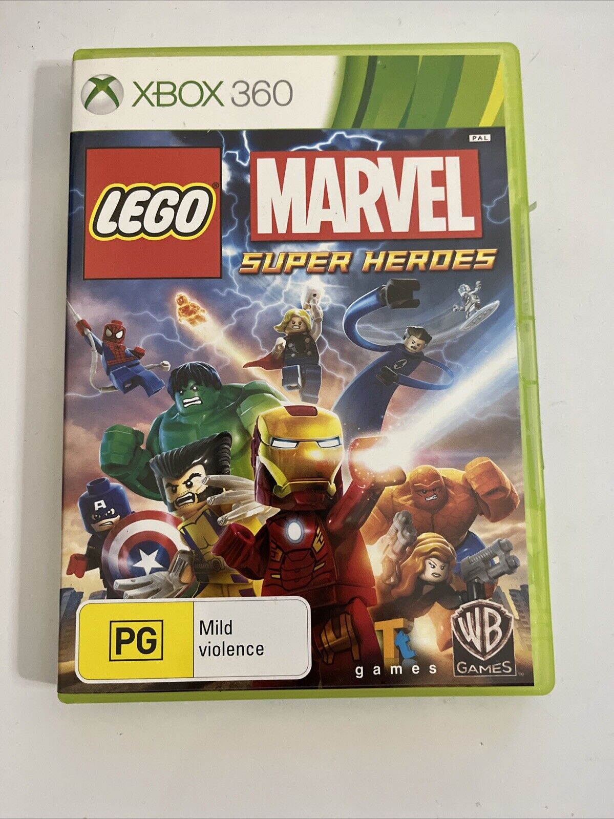 LEGO Marvel Super Heroes  Microsoft XBOX 360 PAL Game Complete