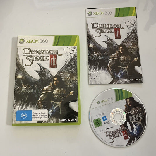 Dungeon Siege III  Microsoft Xbox 360 PAL 2011 Game Complete