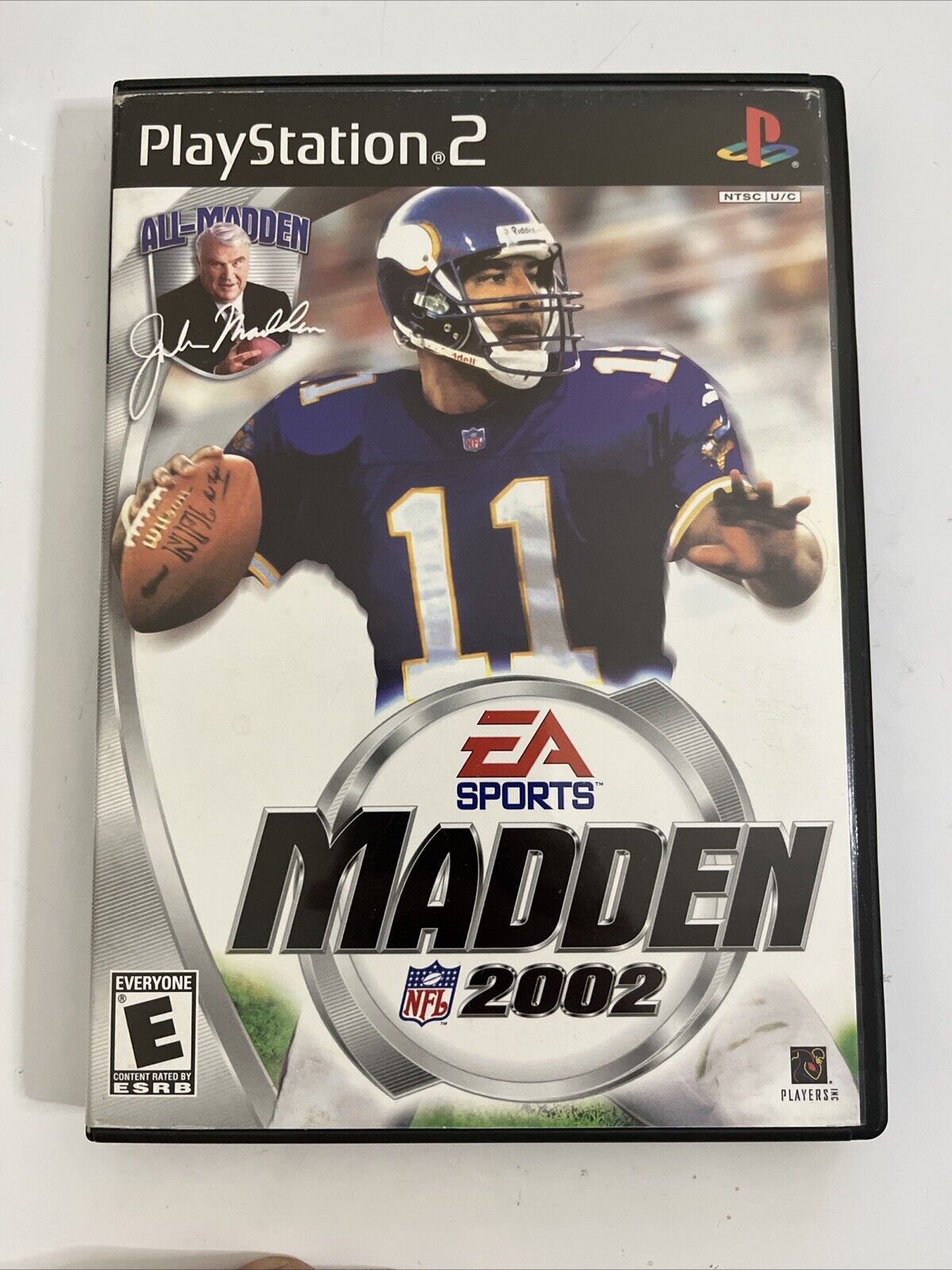 Madden NFL 2002  PS2 Sony PlayStation 2 EA Sports PAL Game Complete