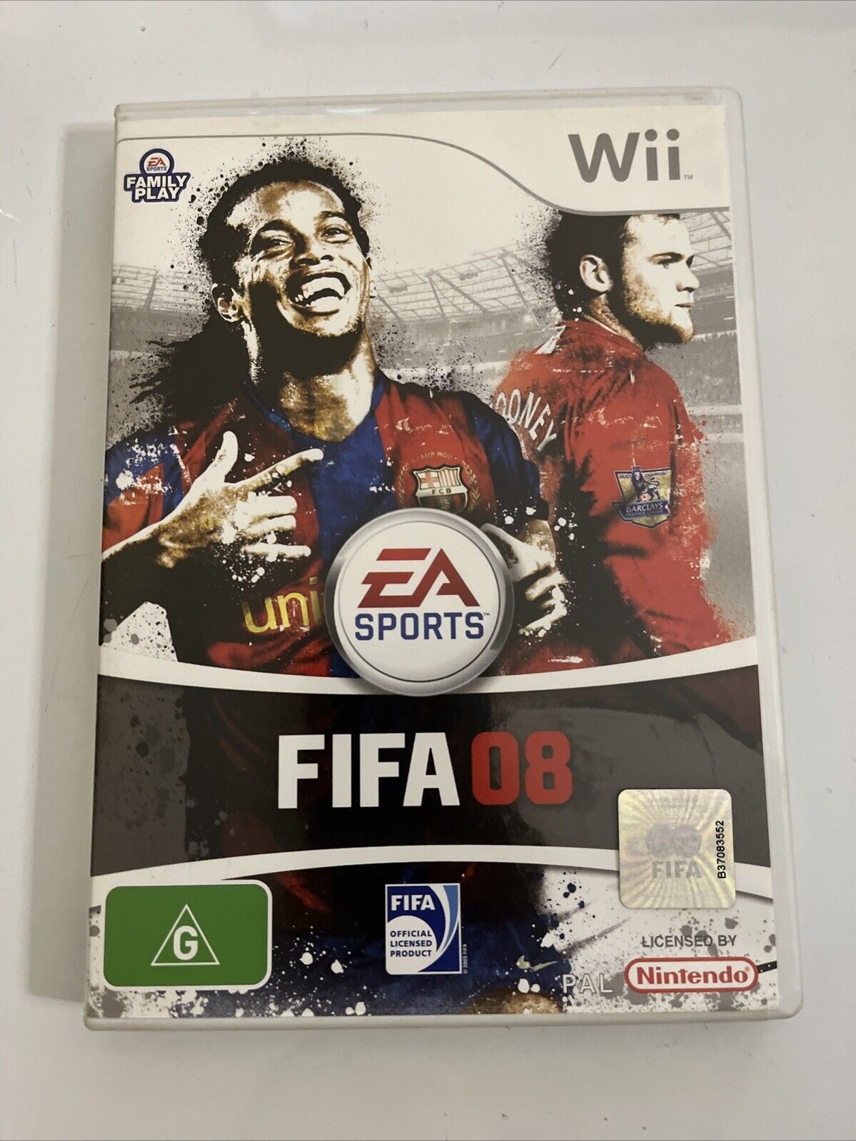 FIFA 08  Nintendo Wii PAL EA Sports Football Game Complete