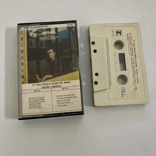 Gordon Lightfoot – If You Could Read My Mind (Cassette, 1987) Album M5 6392