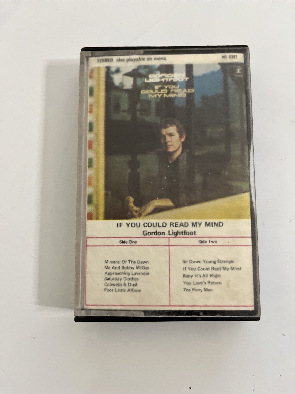 Gordon Lightfoot – If You Could Read My Mind (Cassette, 1987) Album M5 6392