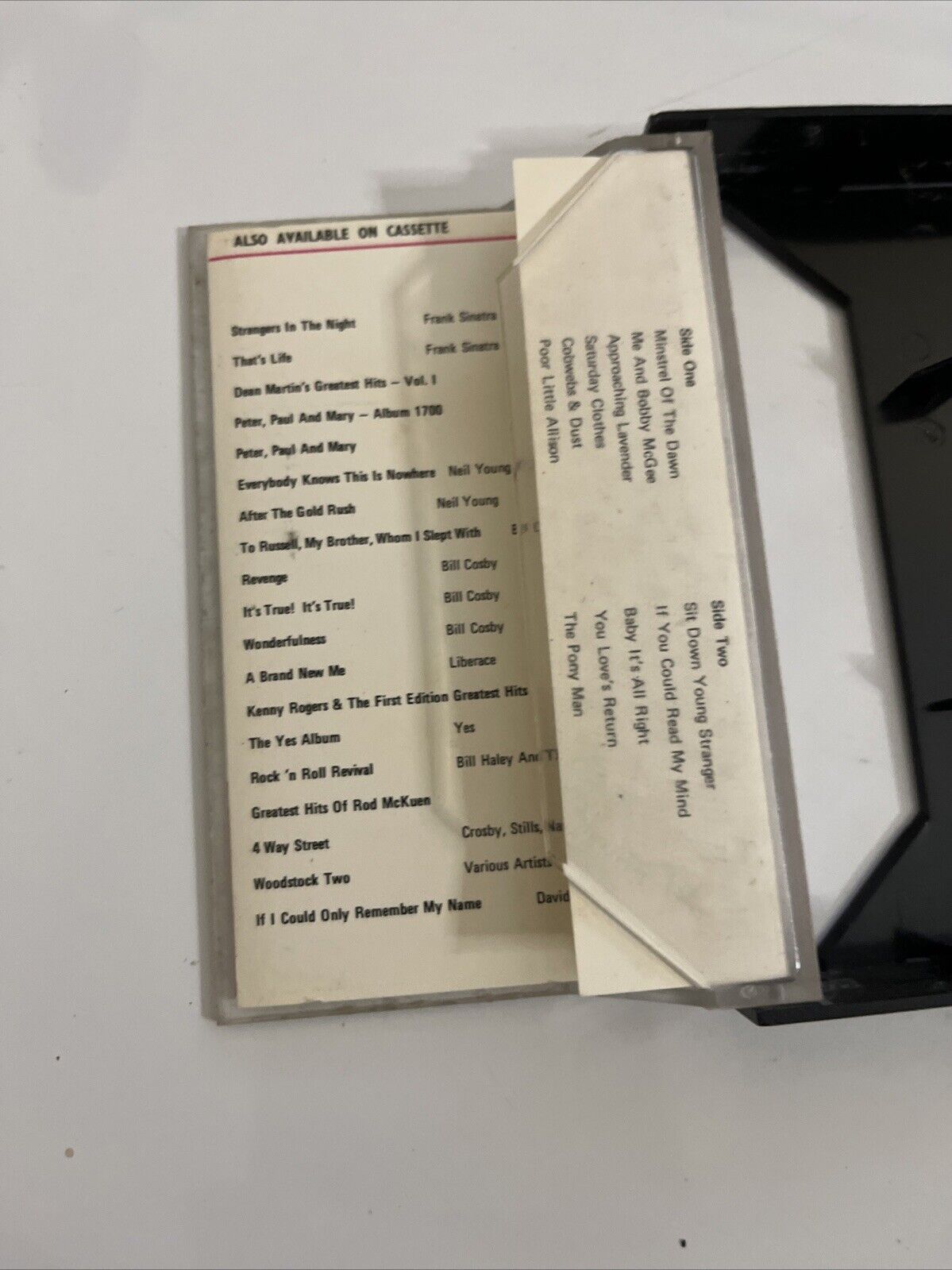 Gordon Lightfoot – If You Could Read My Mind (Cassette, 1987) Album M5 6392