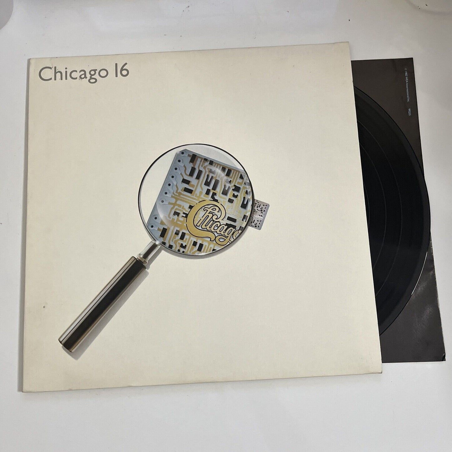 Chicago 16 by Chicago LP 1982 12" Vinyl Album Record Full Moon Records P-11219