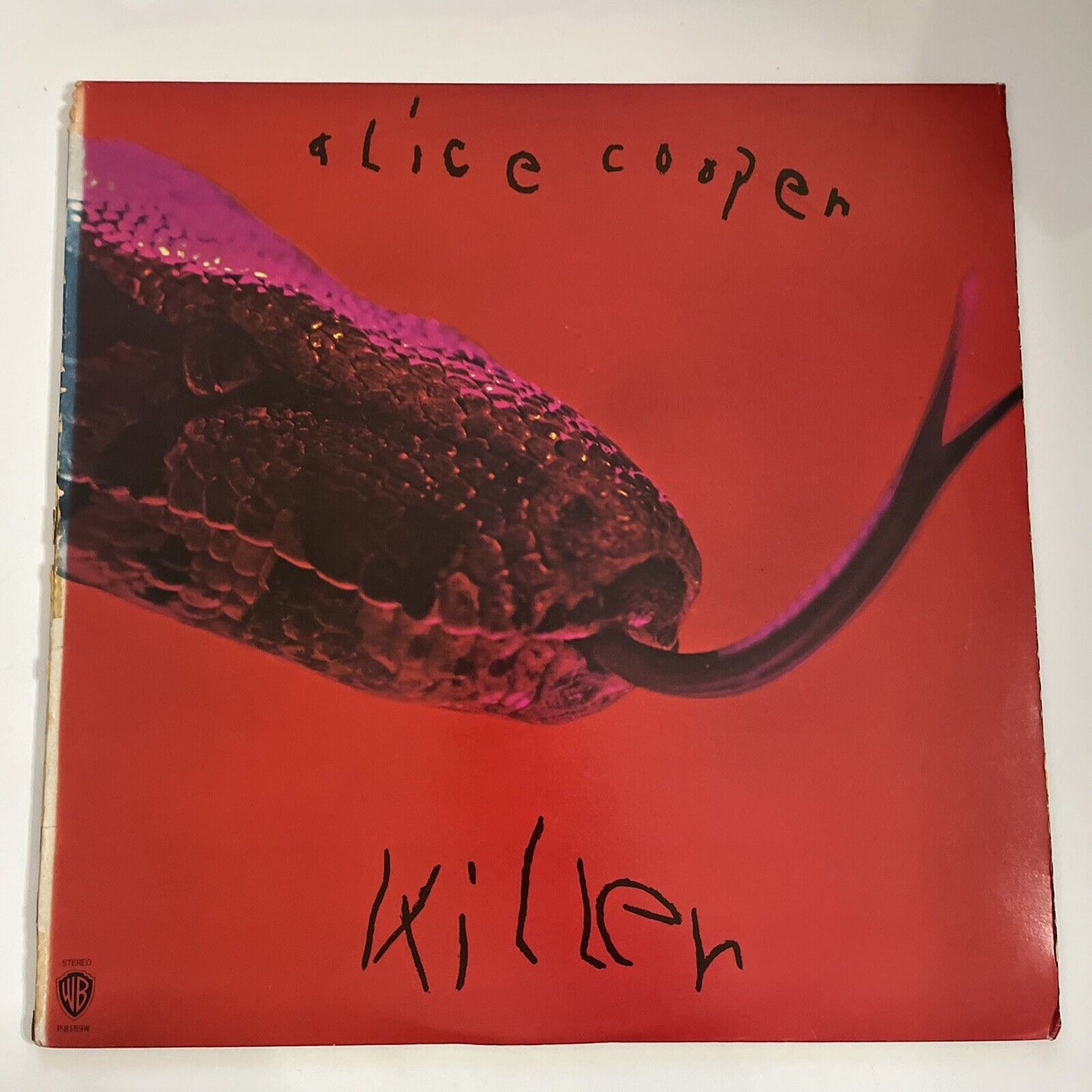 Alice Cooper – Killer 1972 LP Vinyl Record Warner Bros P-8189W