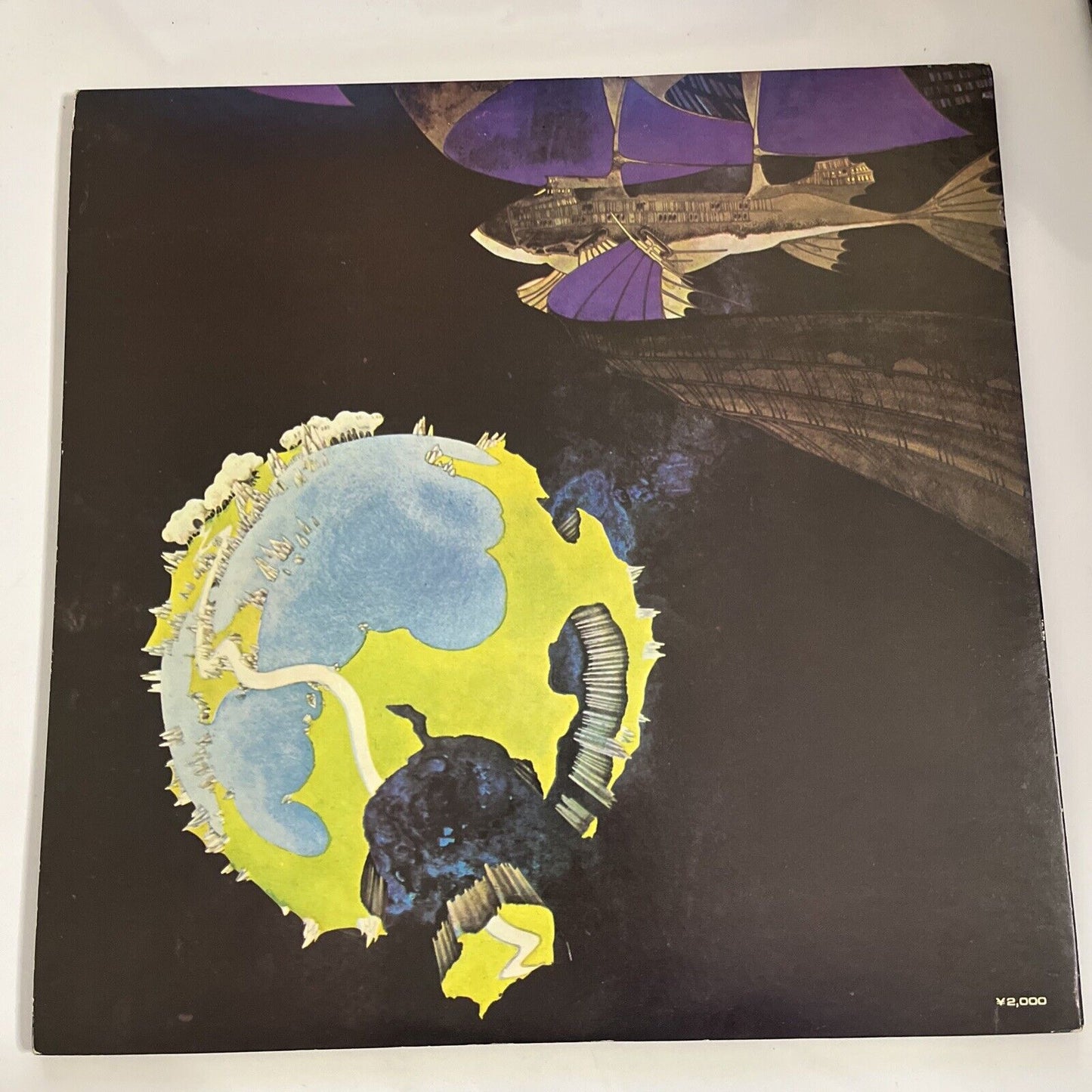 Yes – Fragile 1976 LP Vinyl Record Gatefold Atlantic P-8206A