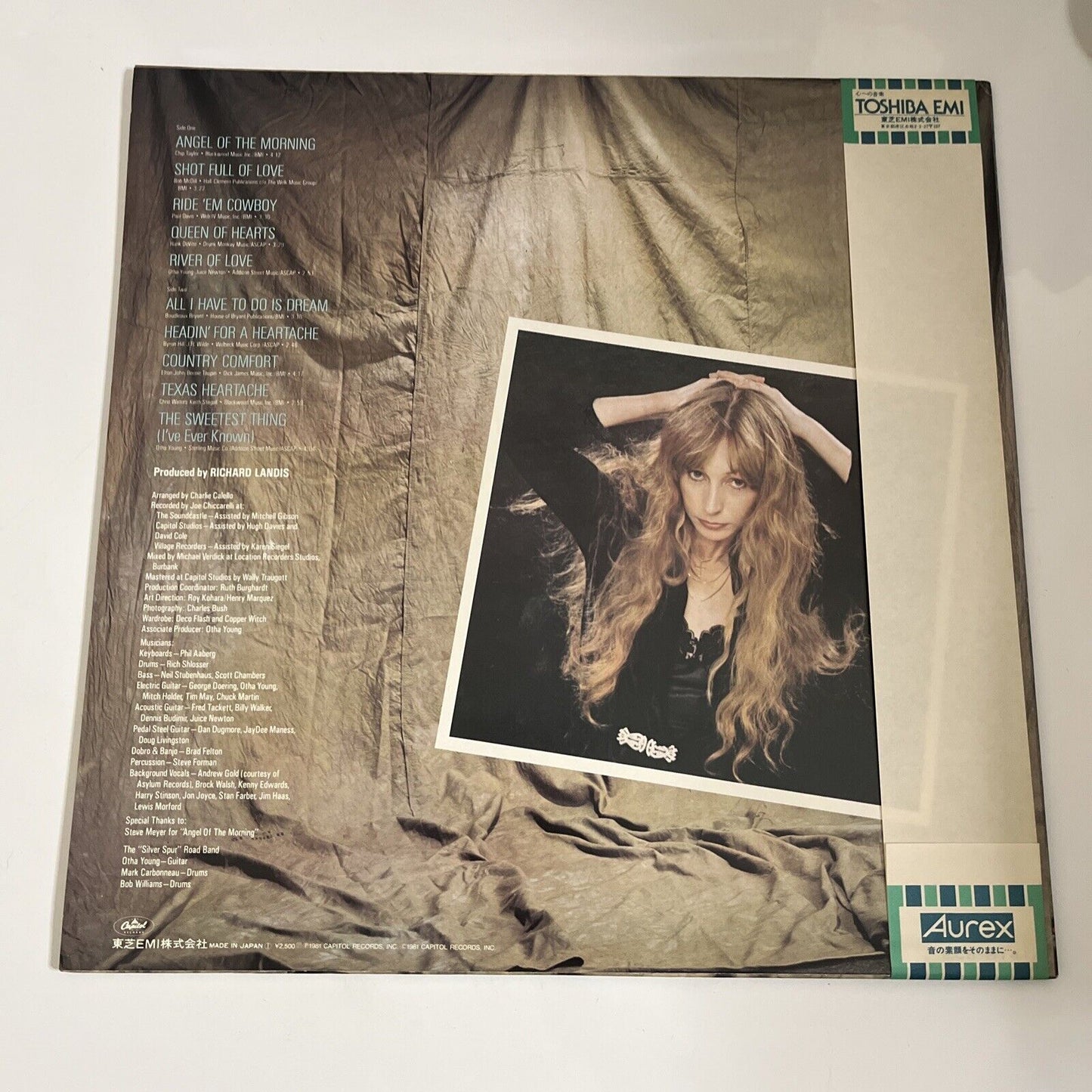 Juice Newton – Juice 1981 LP Vinyl Record Obi Japan Capitol Records ECS-81418