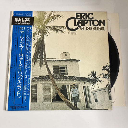 Eric Clapton – 461 Ocean Boulevard 1974 LP Vinyl Record Gatefold Obi Japan