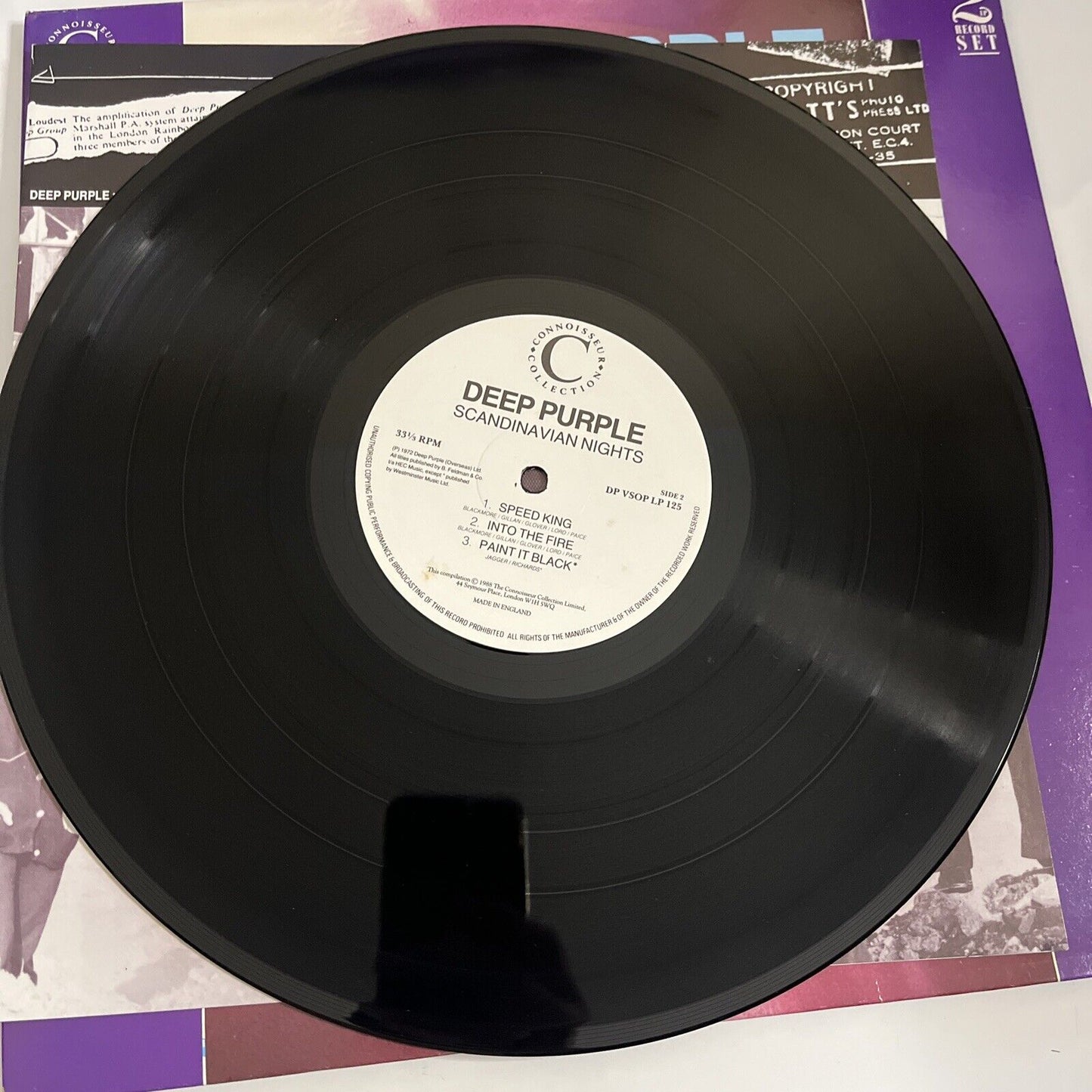 Deep Purple Scandinavian Nights Live In Stockholm 1970 2x LP Vinyl Record