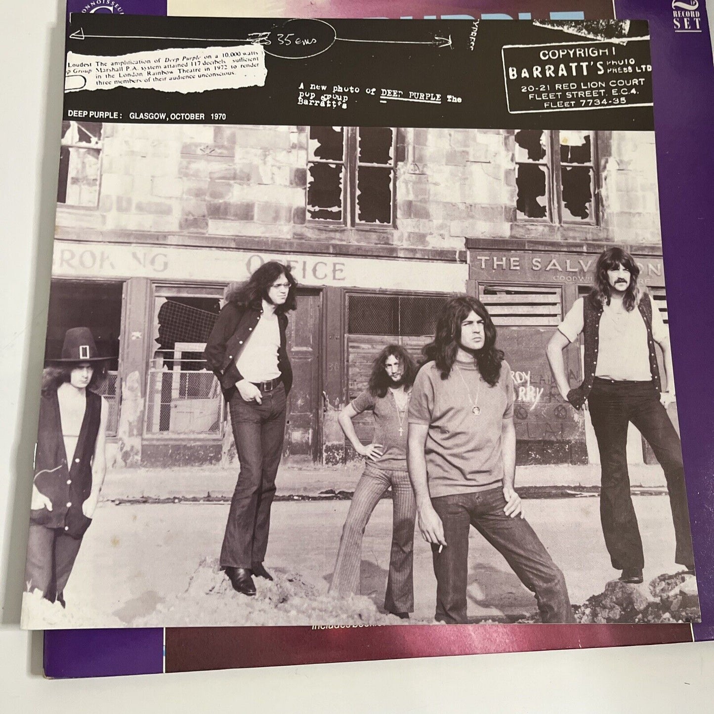Deep Purple Scandinavian Nights Live In Stockholm 1970 2x LP Vinyl Record