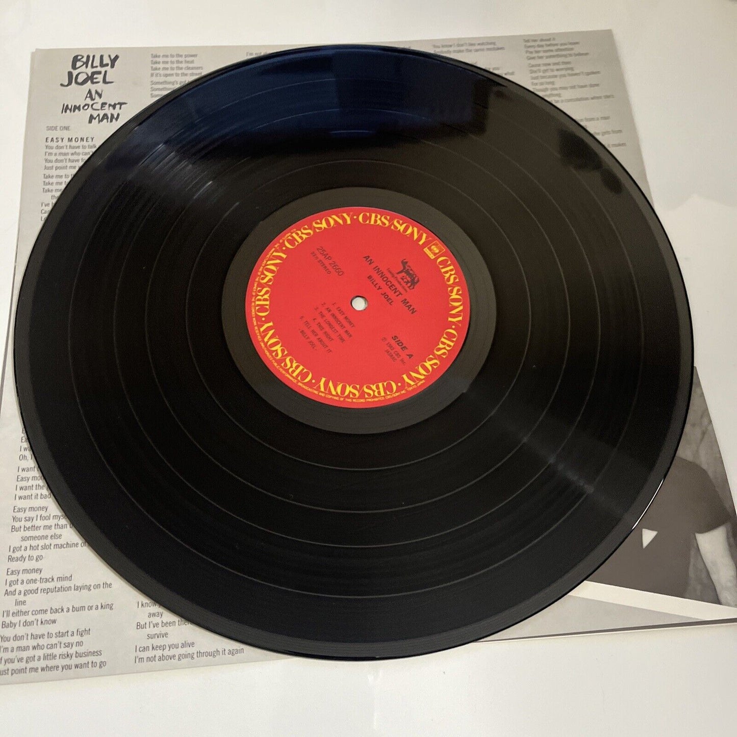 An Innocent Man by Billy Joel 1983 LP Vinyl Album Record Obi Japan 25AP 2660