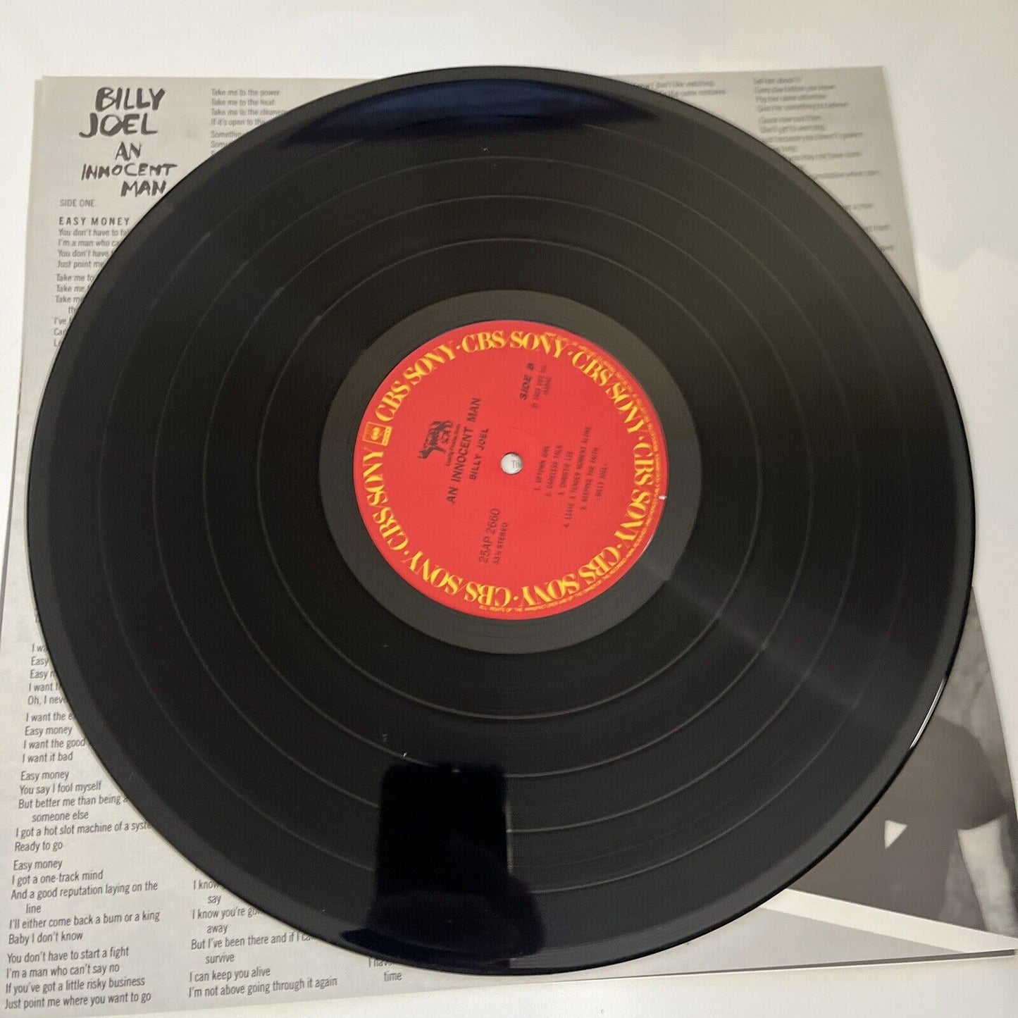 An Innocent Man by Billy Joel 1983 LP Vinyl Album Record Obi Japan 25AP 2660