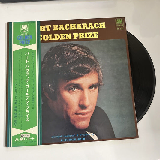 Golden Prize by Burt Bacharach 1970 LP Vinyl Record Album Gatefold Obi Japan