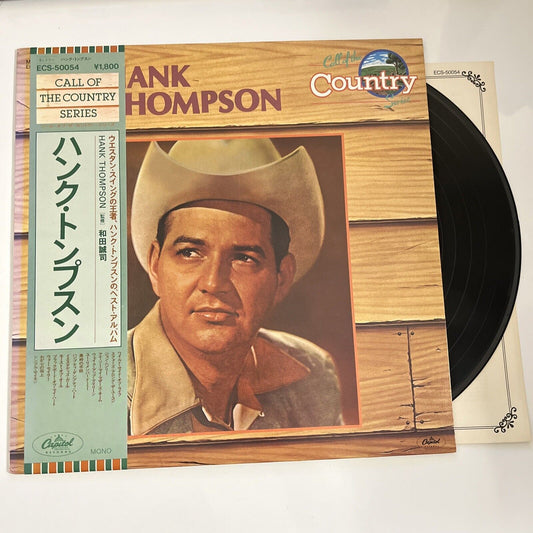 Call of the Country by Hank Thompson LP Vinyl Record Obi Japan Capitol Records