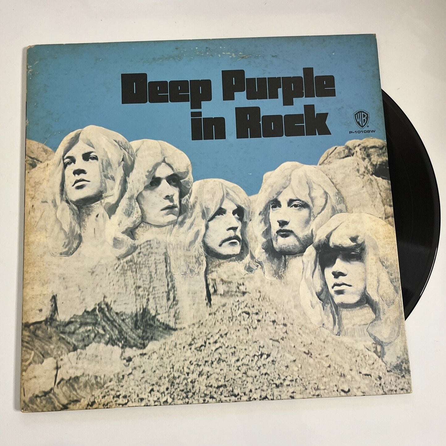 Deep Purple In Rock 1977 LP Vinyl Album Record Gatefold  P-10108W