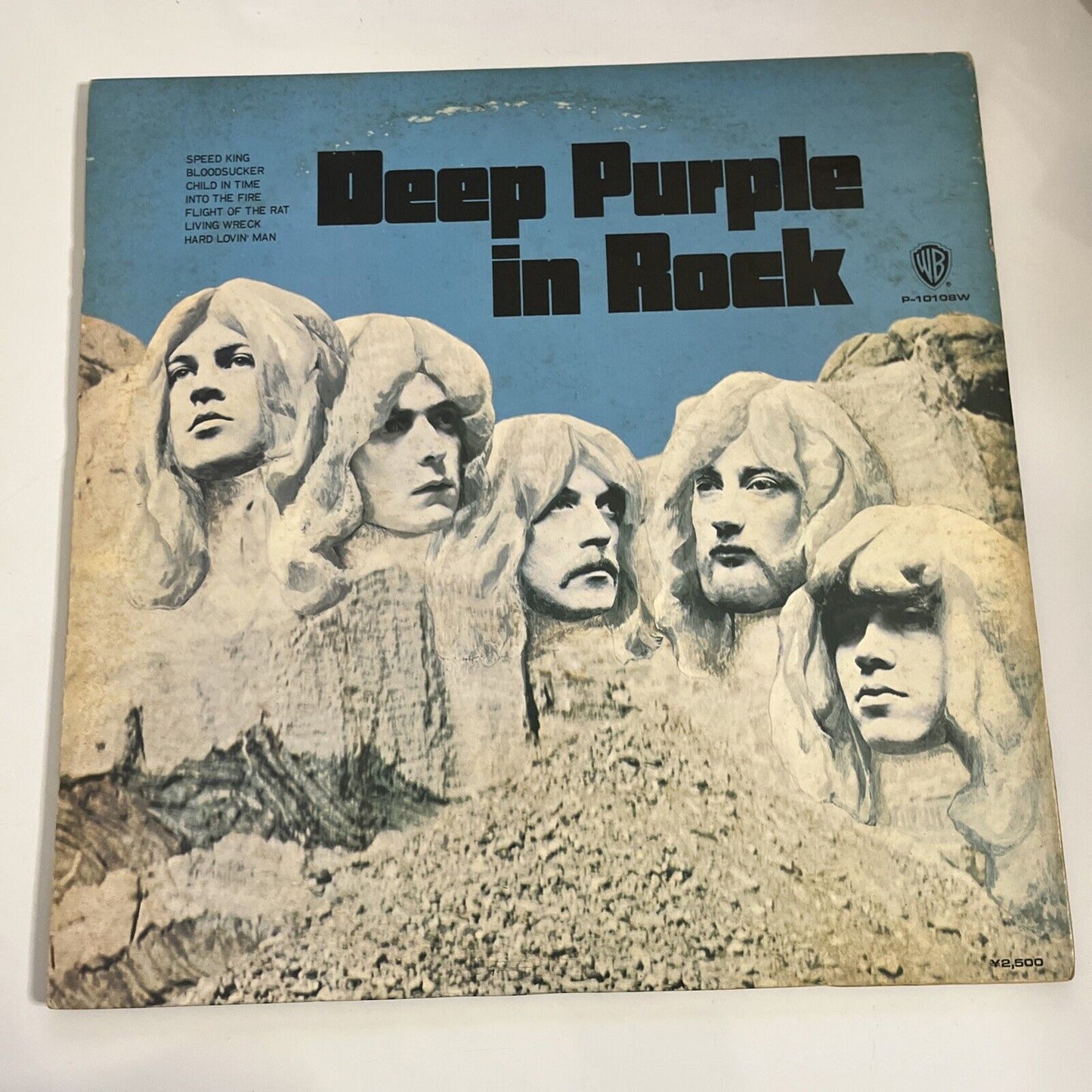 Deep Purple In Rock 1977 LP Vinyl Album Record Gatefold  P-10108W