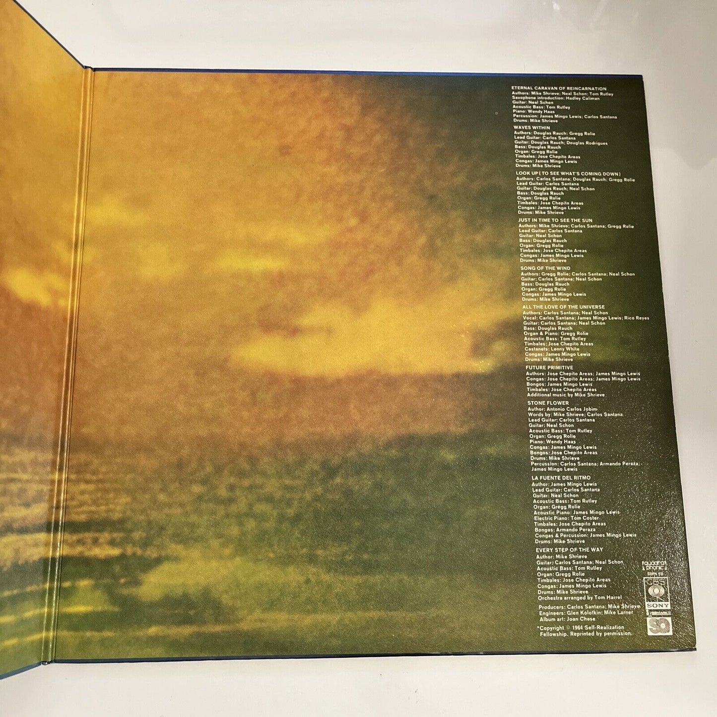 Caravanserai by Santana LP 1972 Vinyl Record Gatefold SOPN 38