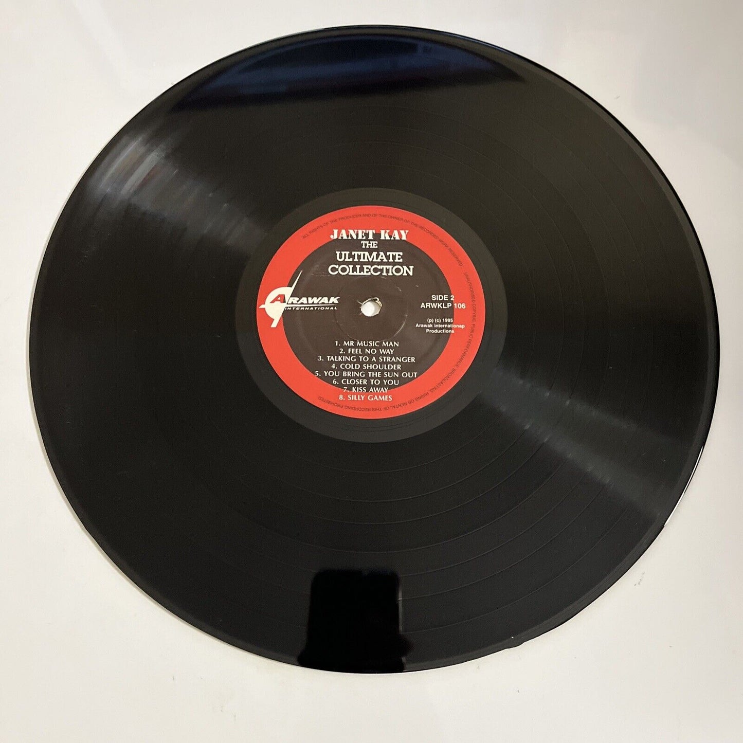 The Ultimate Collection by Janet Kay LP 2005 Vinyl Record