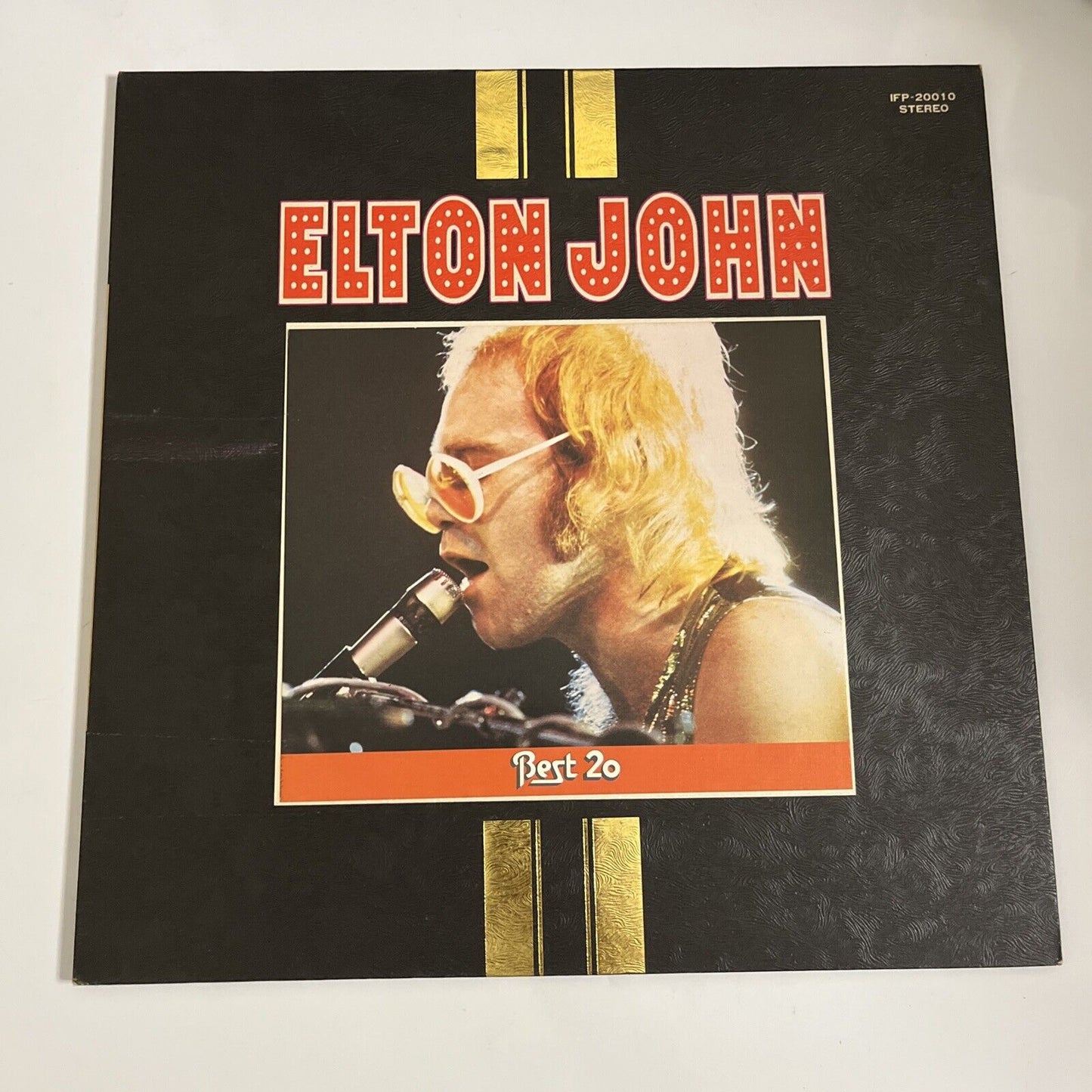 Best 20 by Elton John 1973 LP Vinyl Record Album Gatefold IFP-20010