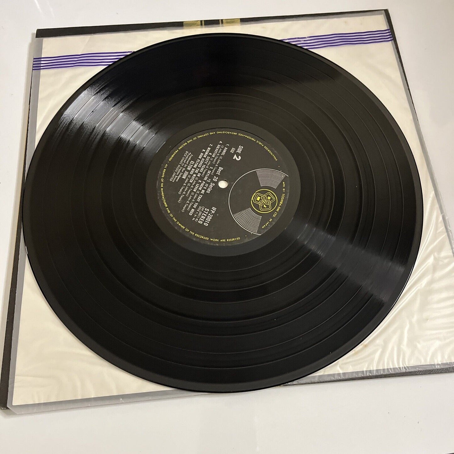 Best 20 by Elton John 1973 LP Vinyl Record Album Gatefold IFP-20010