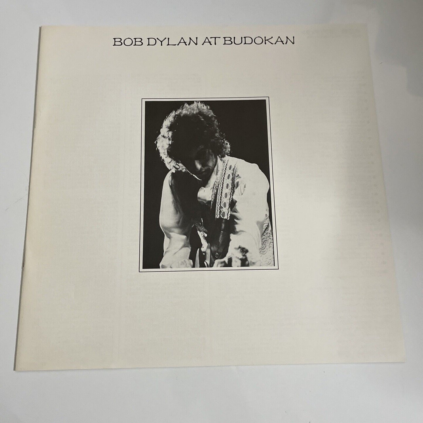 Bob Dylan At Budokan 1978 2x LP Vinyl Record Gatefold Obi Japan 40AP 1100~1