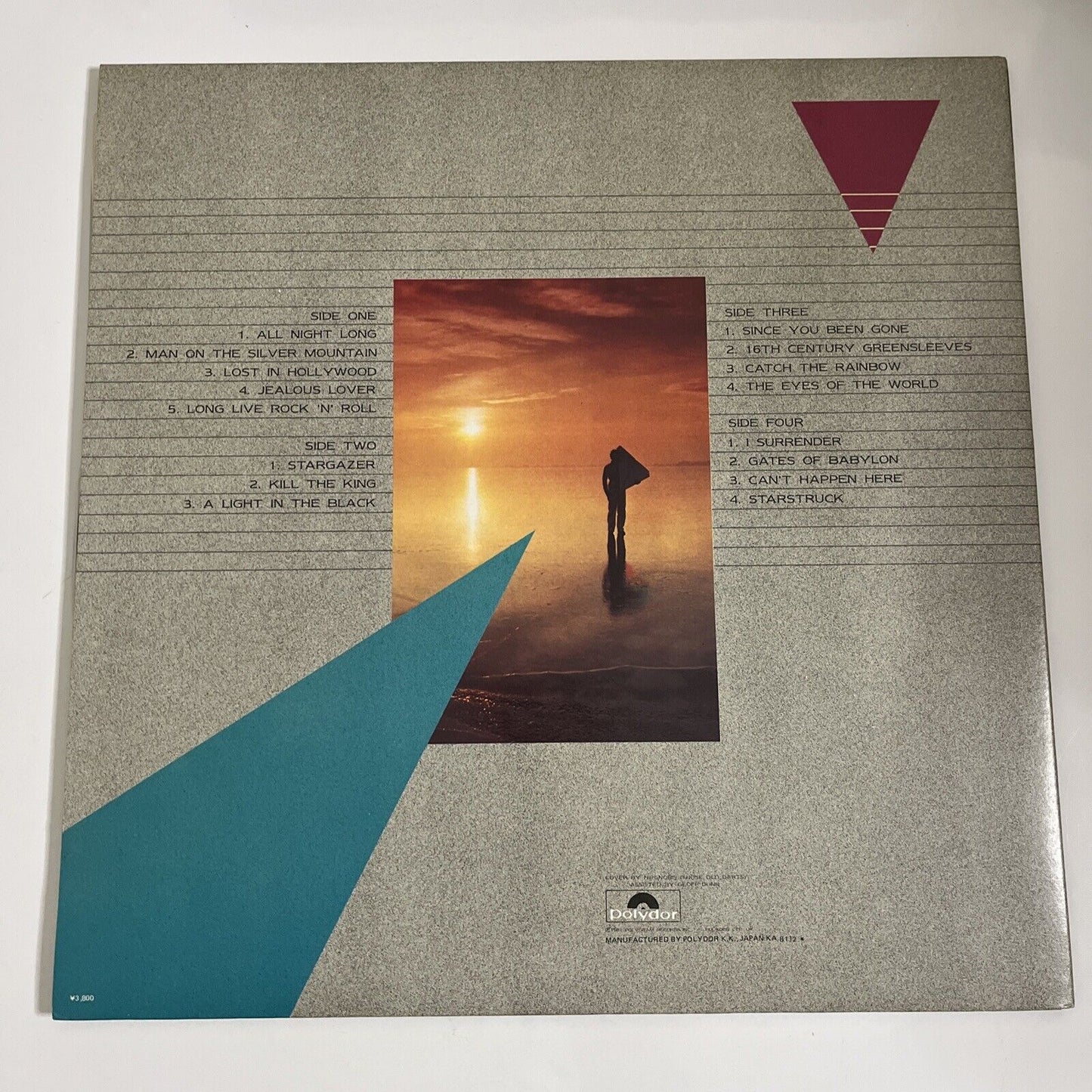The Best Of Rainbow 1981 LP Vinyl Record Gatefold Obi Japan Polydor 38MM 0114/5