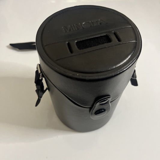 Genuine Minolta LH-1044 Hard Lens Case with Strap 145mm x 91mm diameter