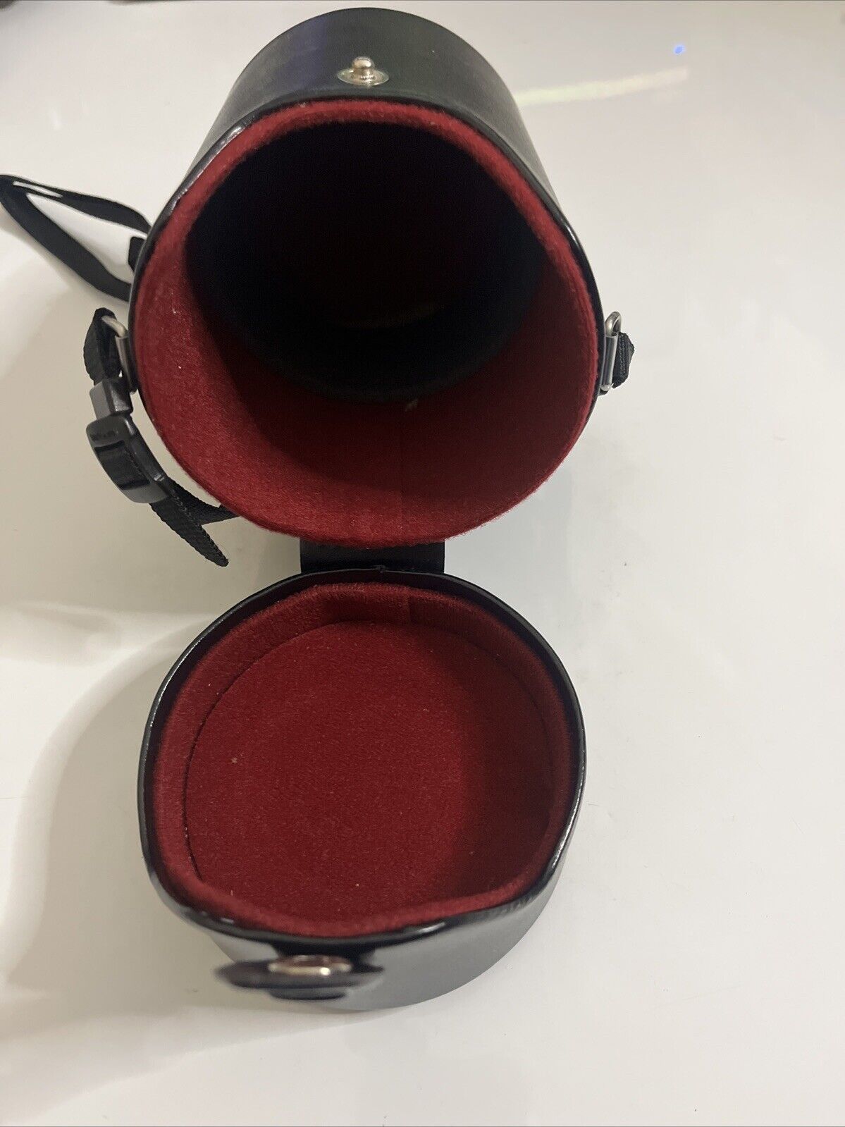 Genuine Minolta LH-1044 Hard Lens Case with Strap 145mm x 91mm diameter
