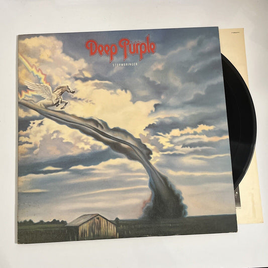 Stormbringer by Deep Purple LP 1974 Vinyl Album Record with Poster Limited Ed.