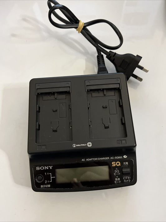 Sony AC-SQ950 Camera Charger for NP-FM50 NP-FM70 NP-QM71 NP-QM91 Mini DV Camcord