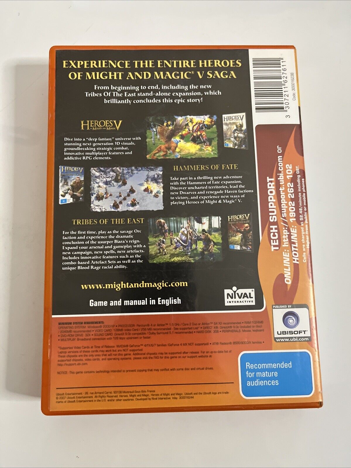 Heroes of Might and Magic V 5: Gold Edition  PC DVD Windows Game