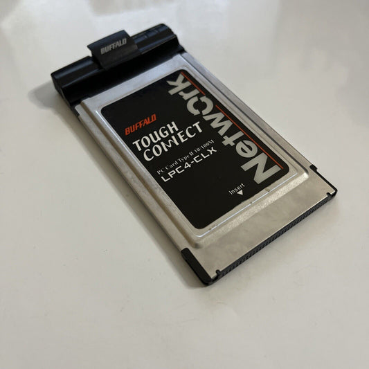 Buffalo Network Ethernet LAN Card PC Type II 10/100M  Laptop PCMCIA LPC4-CLX
