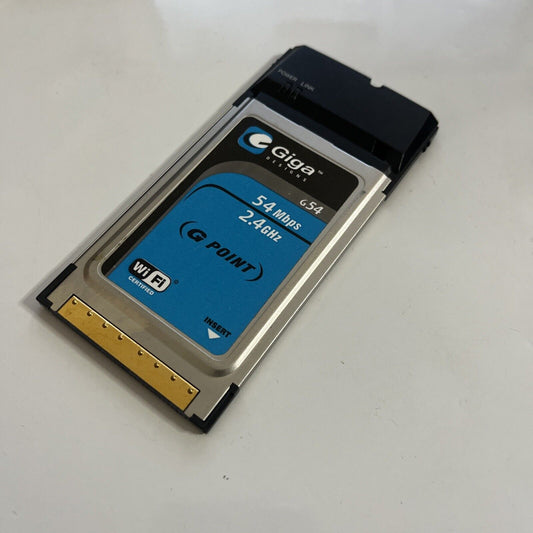 Giga 54 Mbps 2.4Ghz WiFi Wireless LAN Card PCMCIA