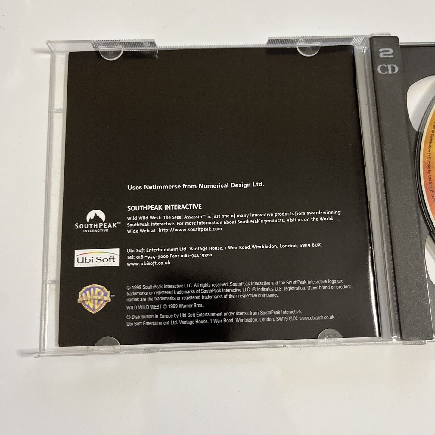 Wild Wild West The Steel Assassin  PC CD-ROM Windows Game