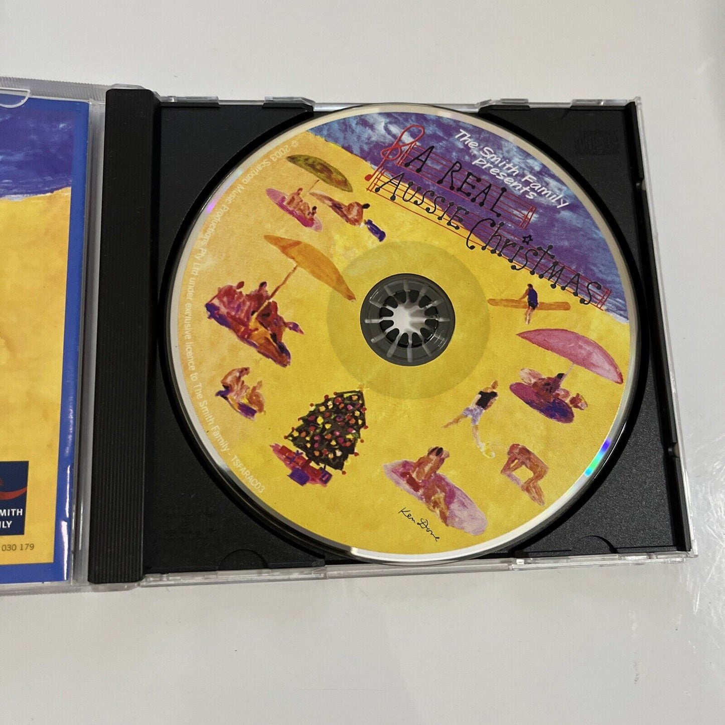 A Real Aussie Christmas Compilation (CD, 2003) with Cover Art by Ken Done