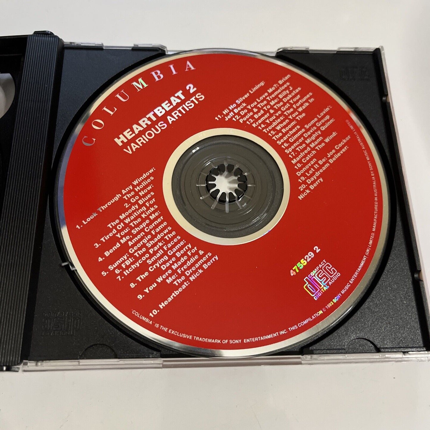 Heartbeat 1 & 2 Music From The ABC TV Series (CD, 1994, 2-Disc Set) Album